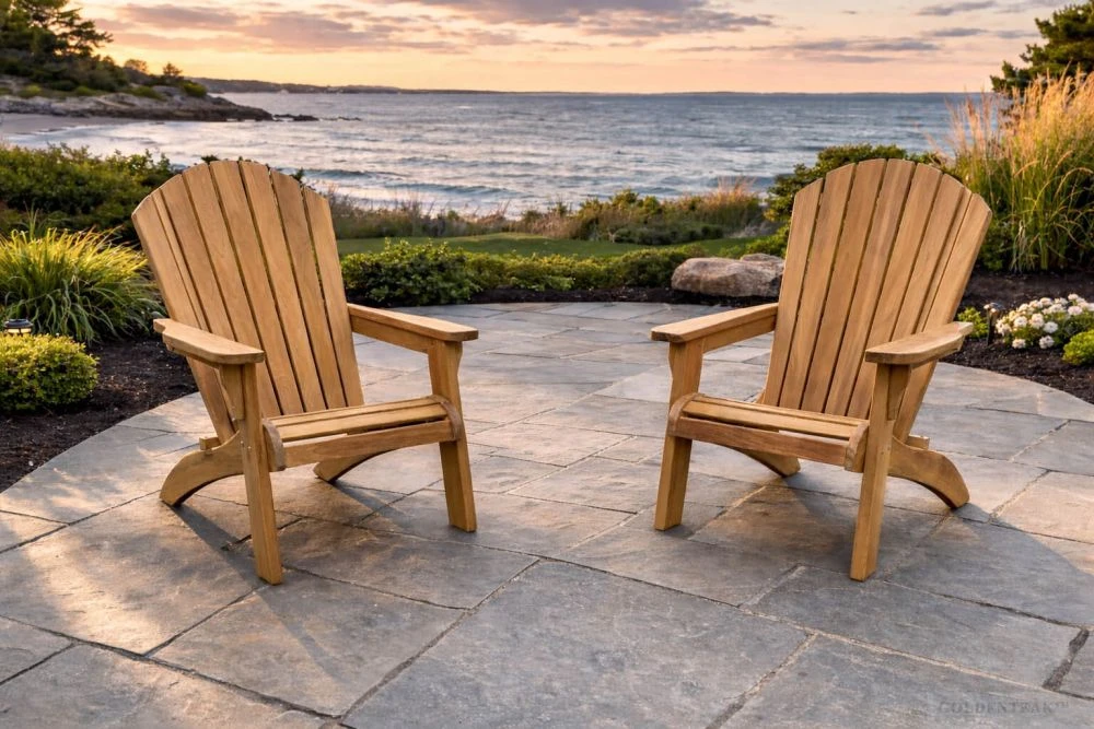 Teak Adirondack Chair PAIR Set, SAVE!!