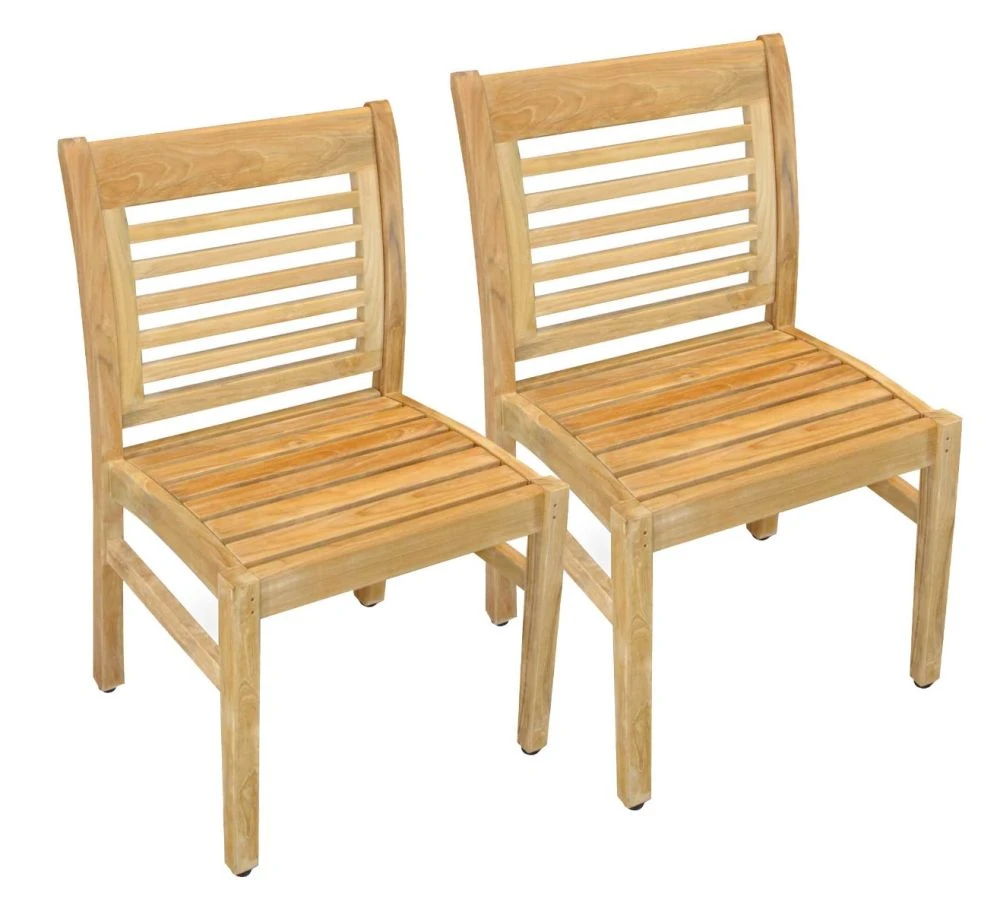 Teak Westerly Side Chair – PAIR